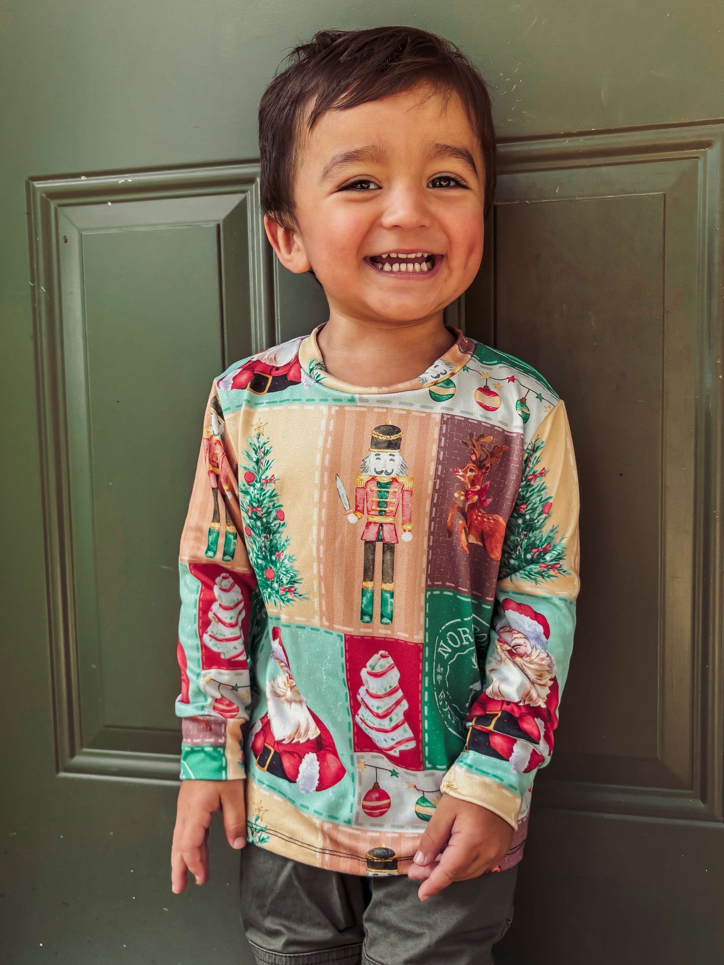 Vintage Santa Christmas Handmade