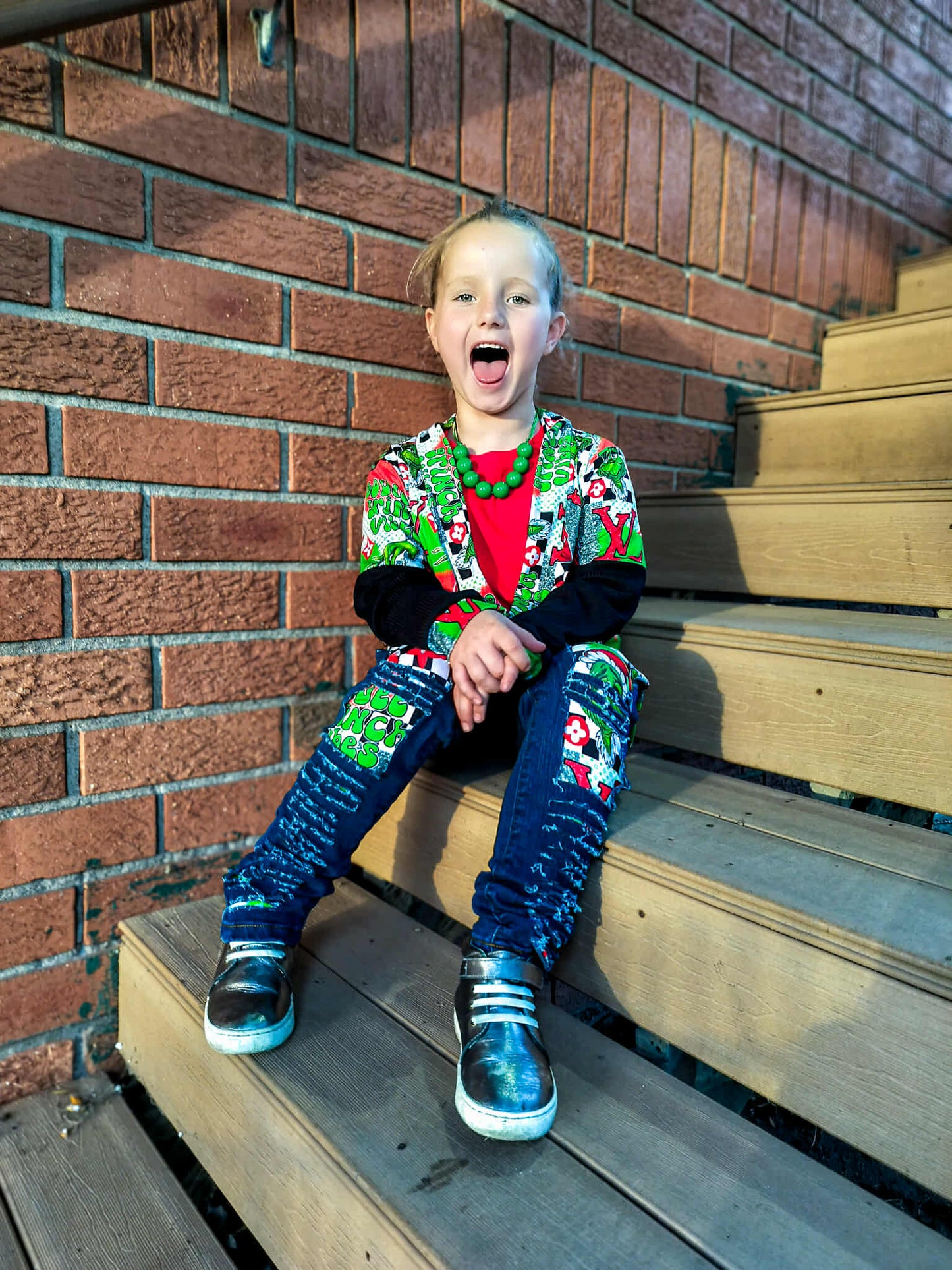 LV Grinch Christmas Handmade