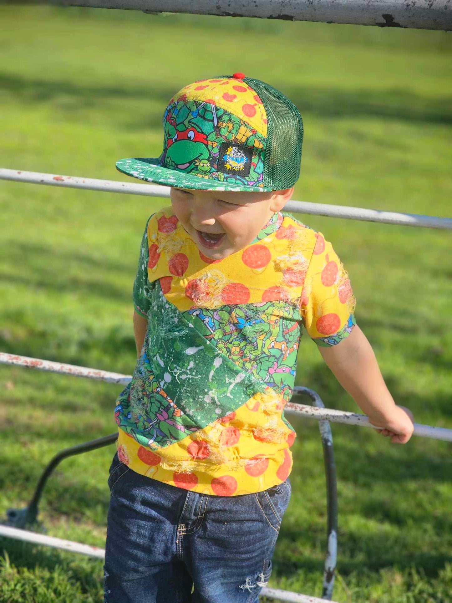 Ninja Turtles Trucker Snapback Hat RTS