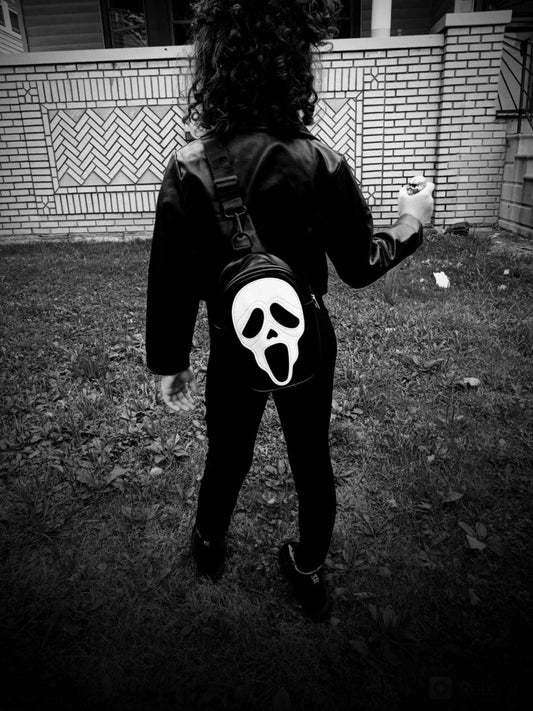 Black Ghostface Bag Halloween