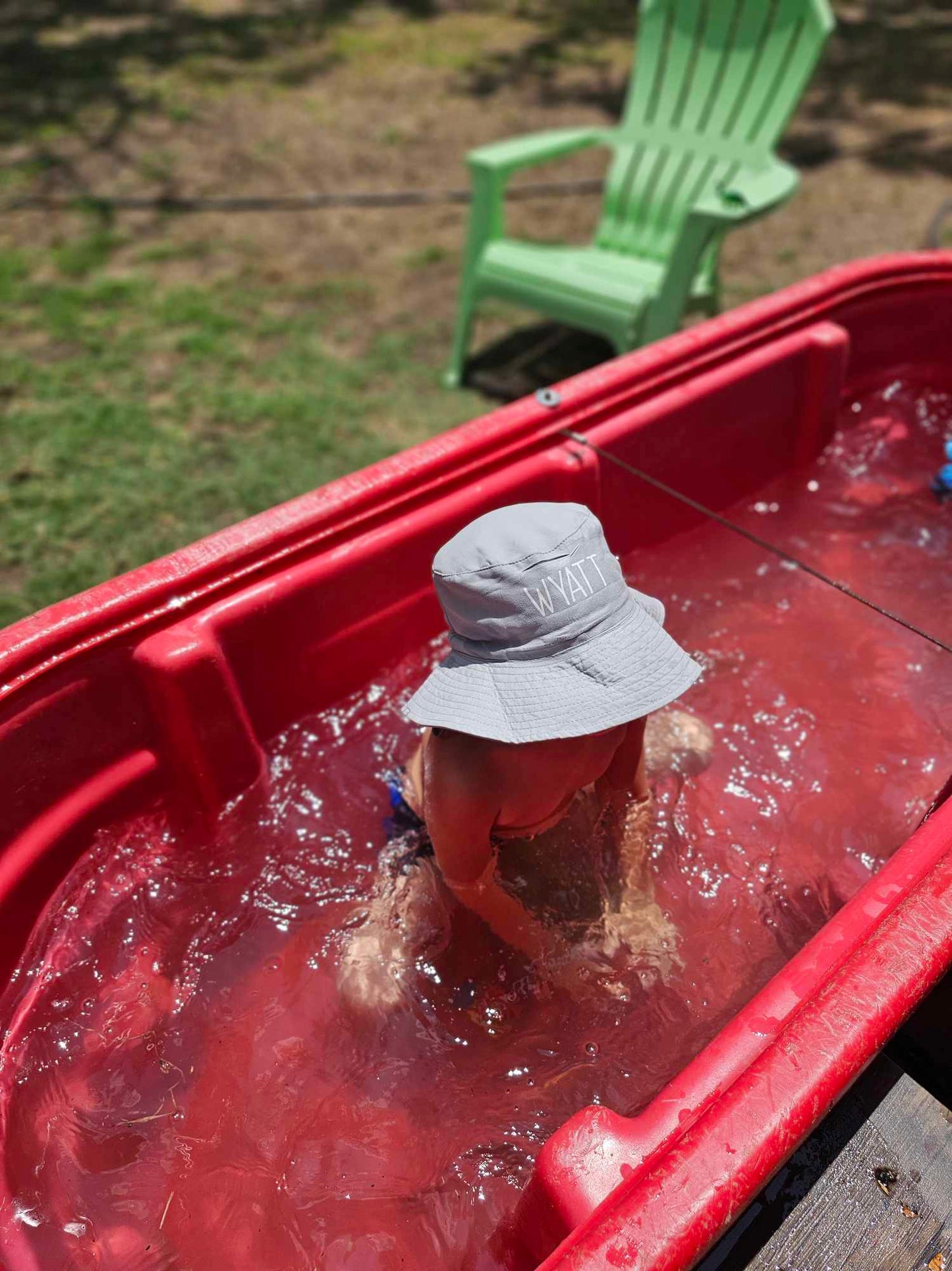 Grey Bucket Hat