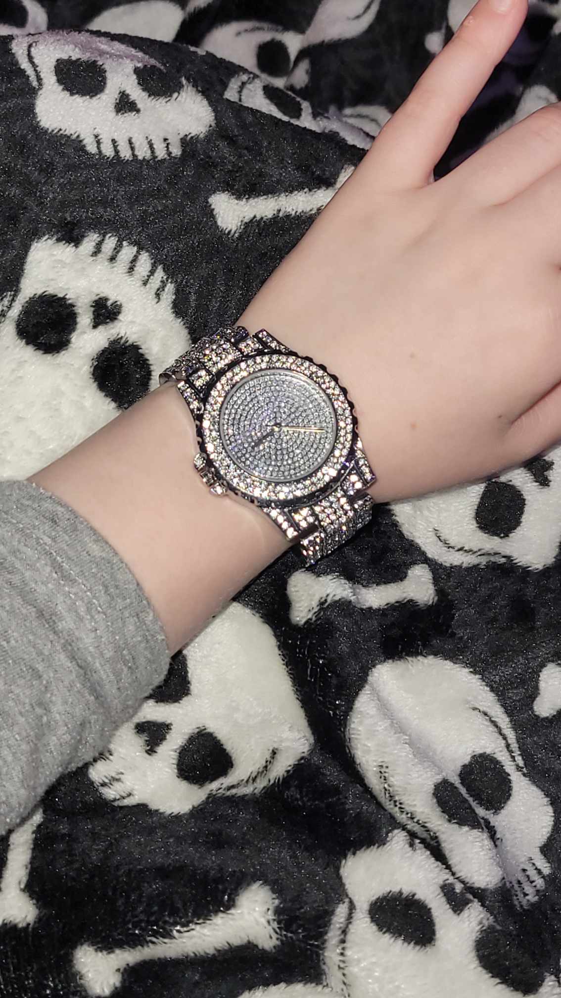 Sliver Bling Watch