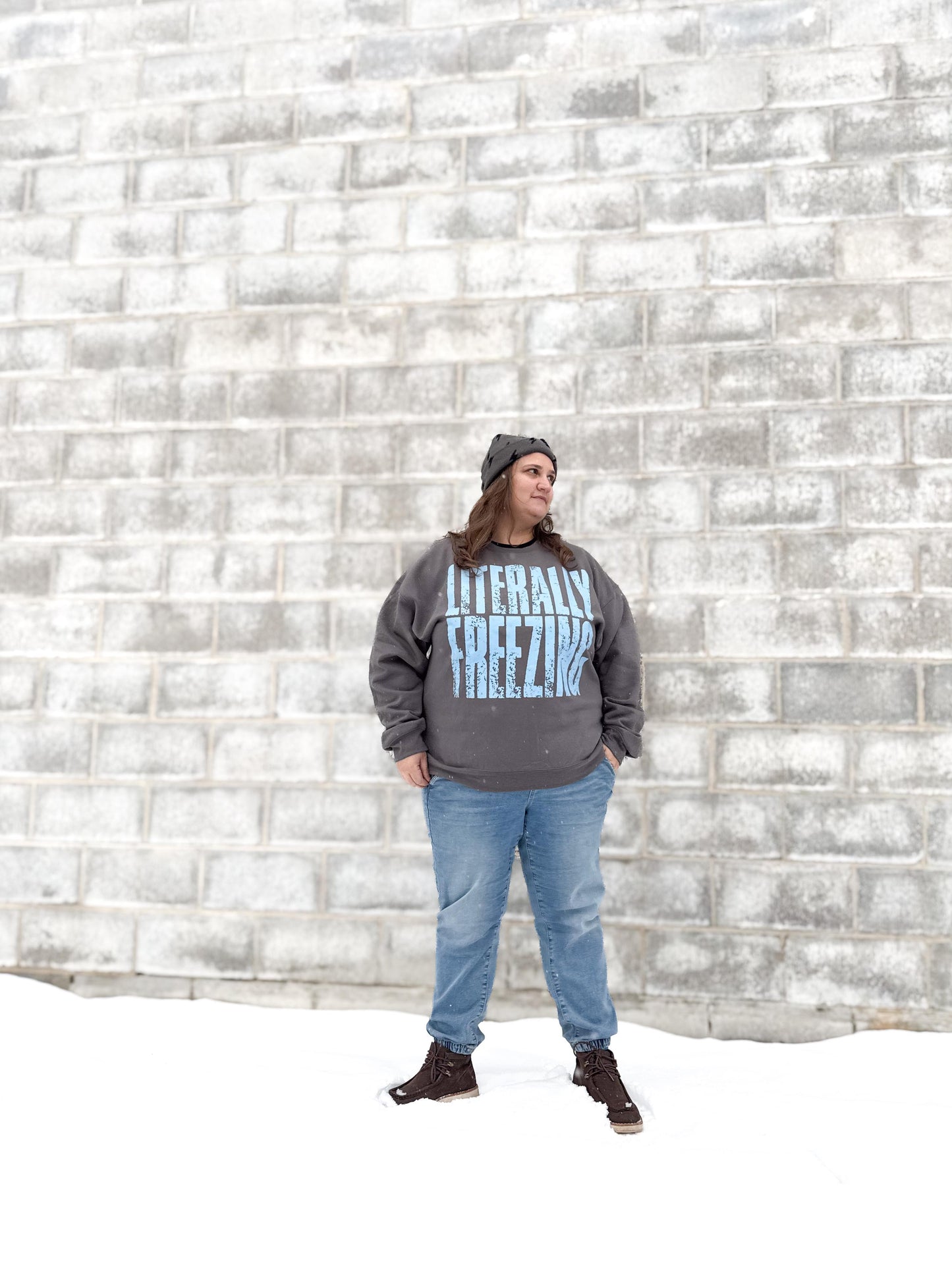 Literally Freezing Winter Ladies Shirt Girls Shirt Boys Shirt Men's Shirt