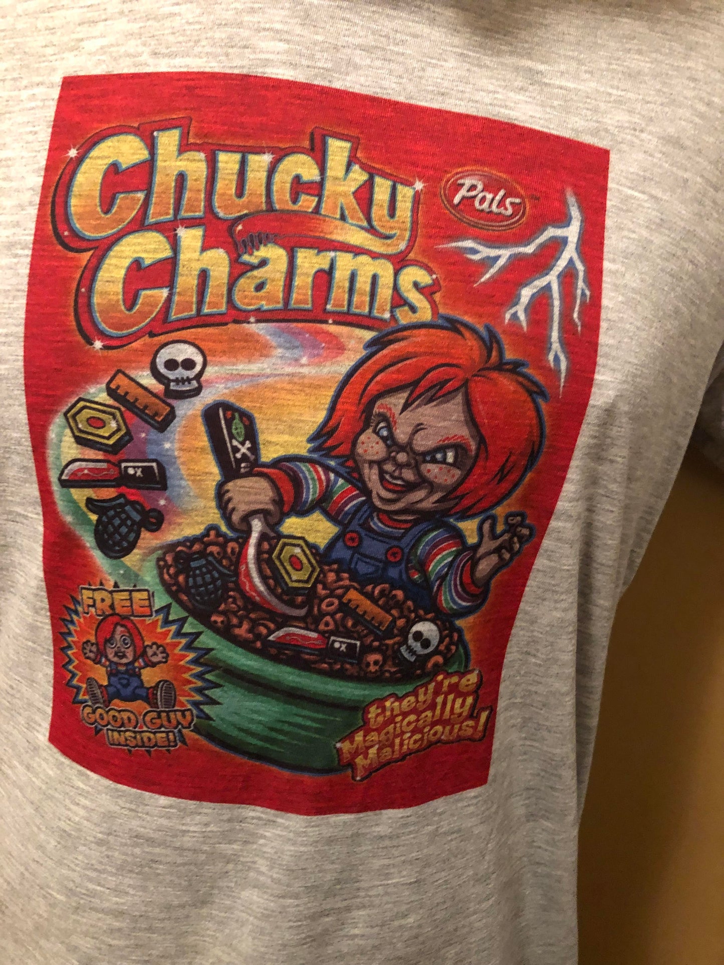 Chucky Charm Boys Shirt Girls Shirt Ladies Shirt Mens Shirt Halloween