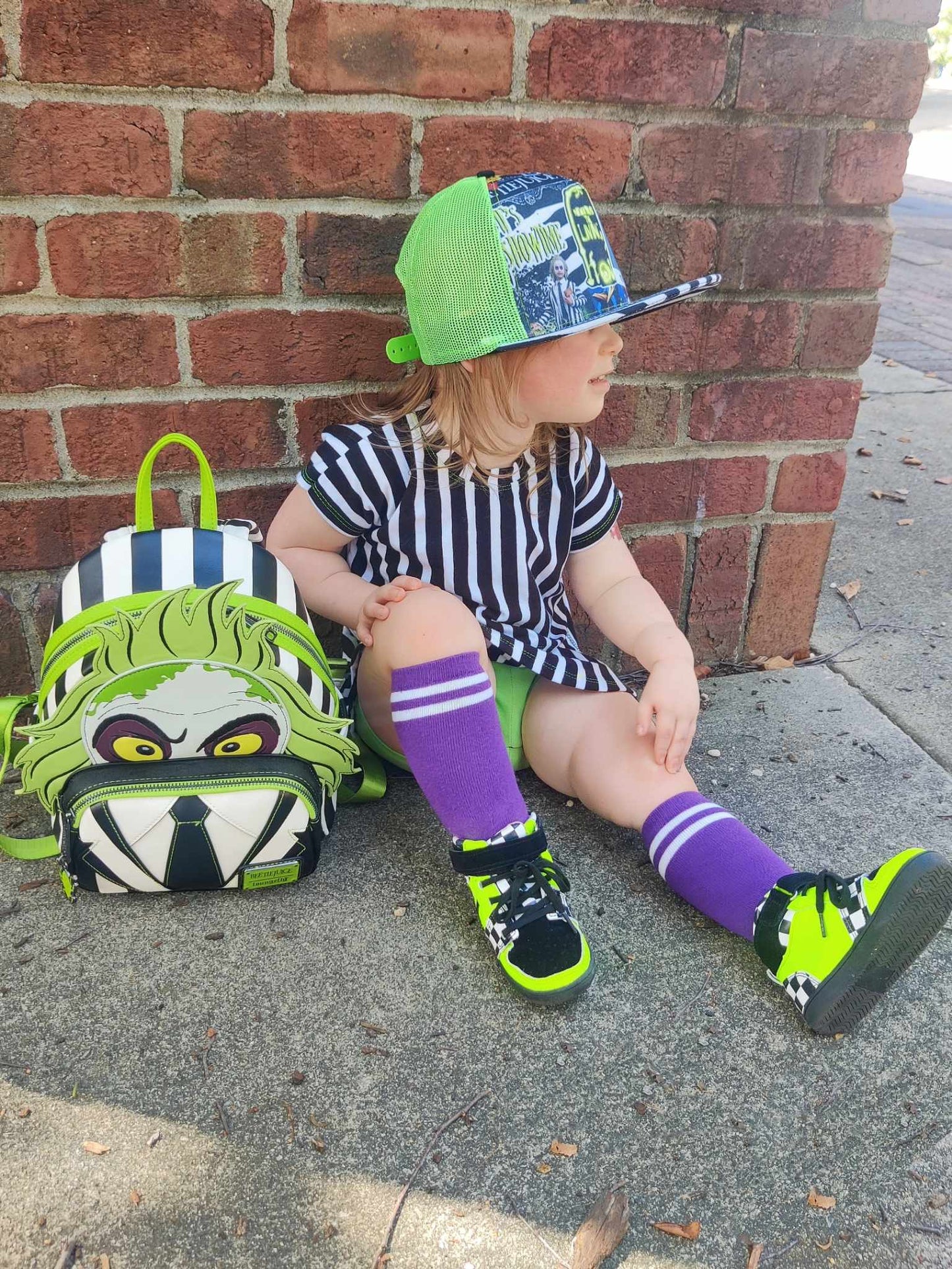 Beetlejuice Halloween Trucker Snapbacks RTS