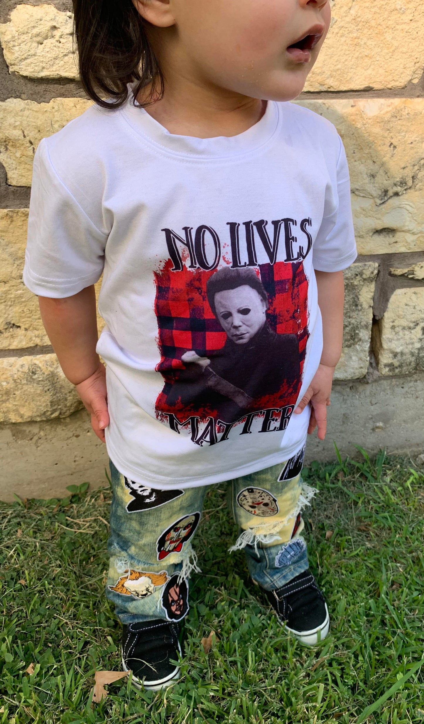 No Lives Matter Michael Myers Halloween Boys Shirt Girls Shirt