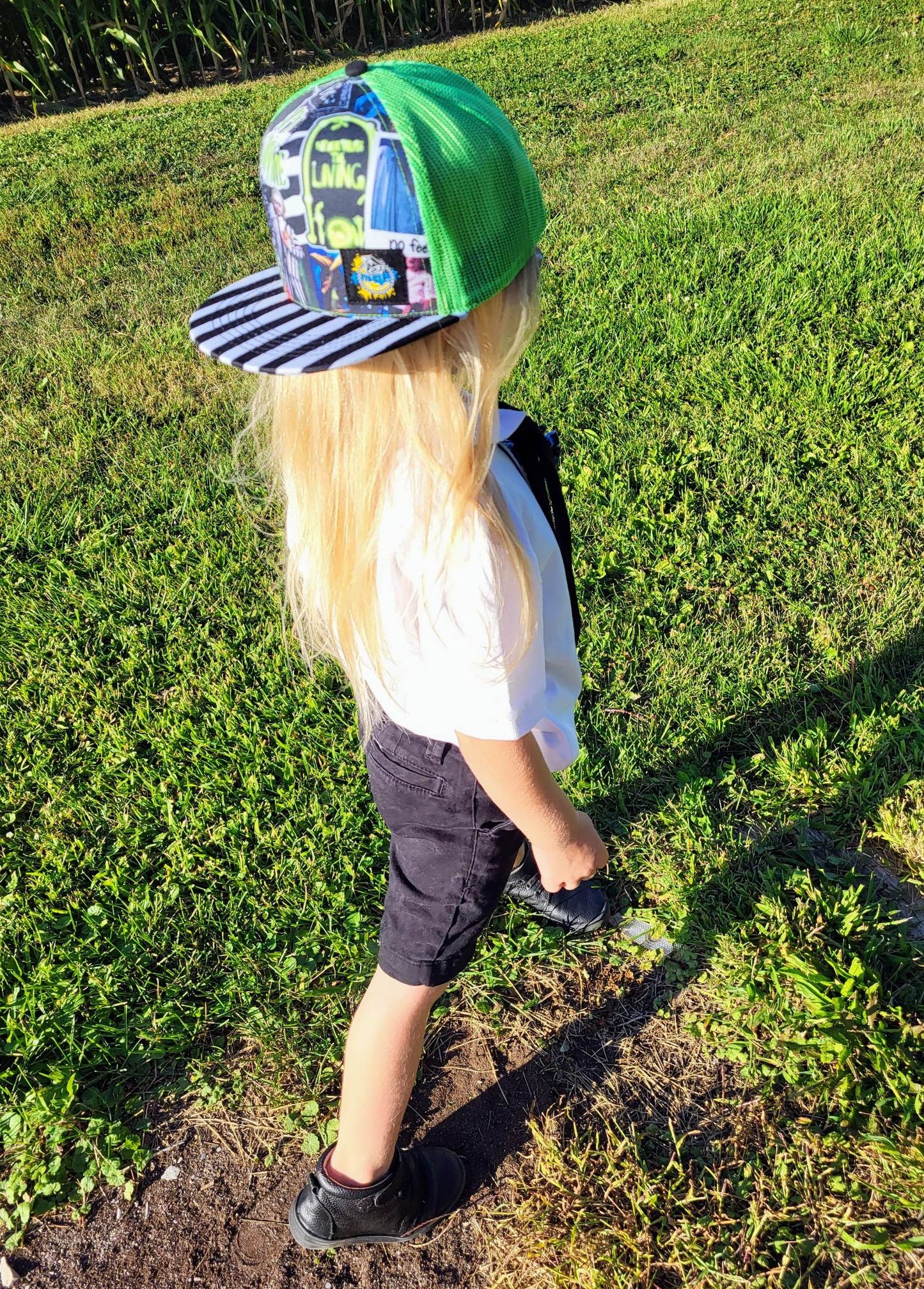 Beetlejuice Halloween Trucker Snapbacks RTS