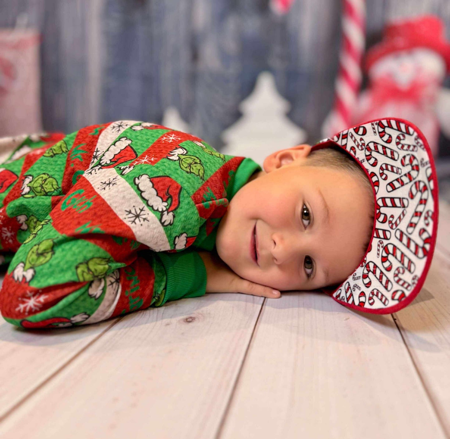 Grinch Sweater Christmas Handmade