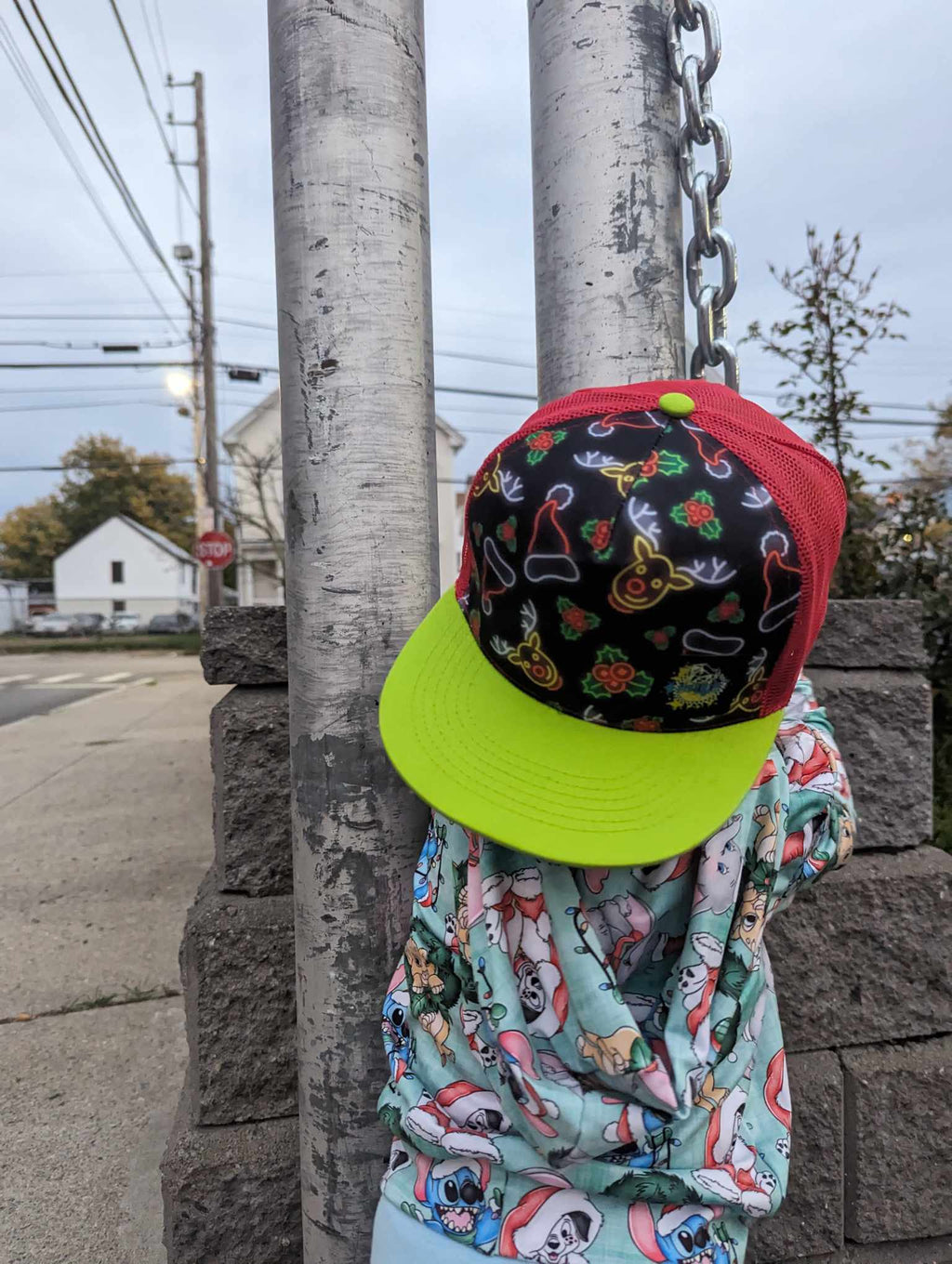 Christmas Neon Snapback Hat RTS