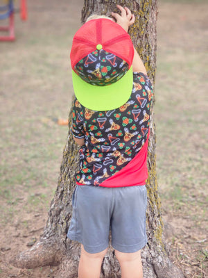 Christmas Neon Snapback Hat RTS