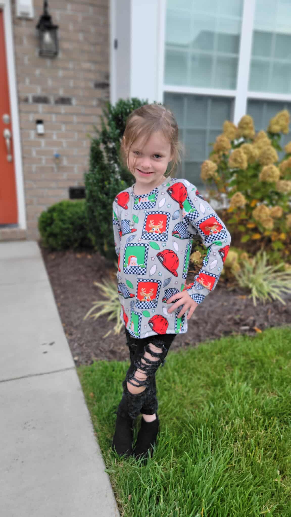 Reindeer Snapback Christmas Handmade