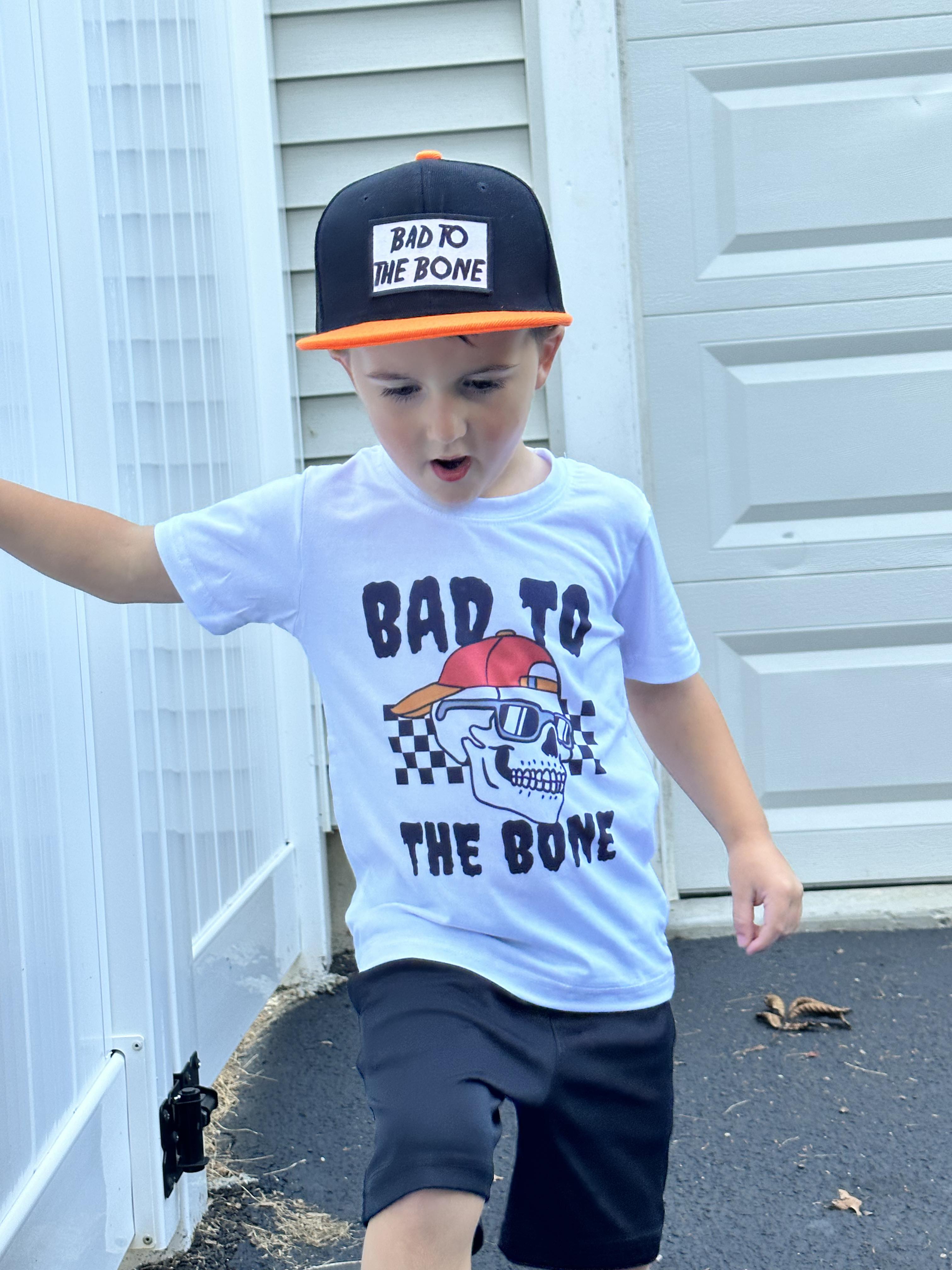 Bad to the Bone Girls Shirt Ladies Shirt