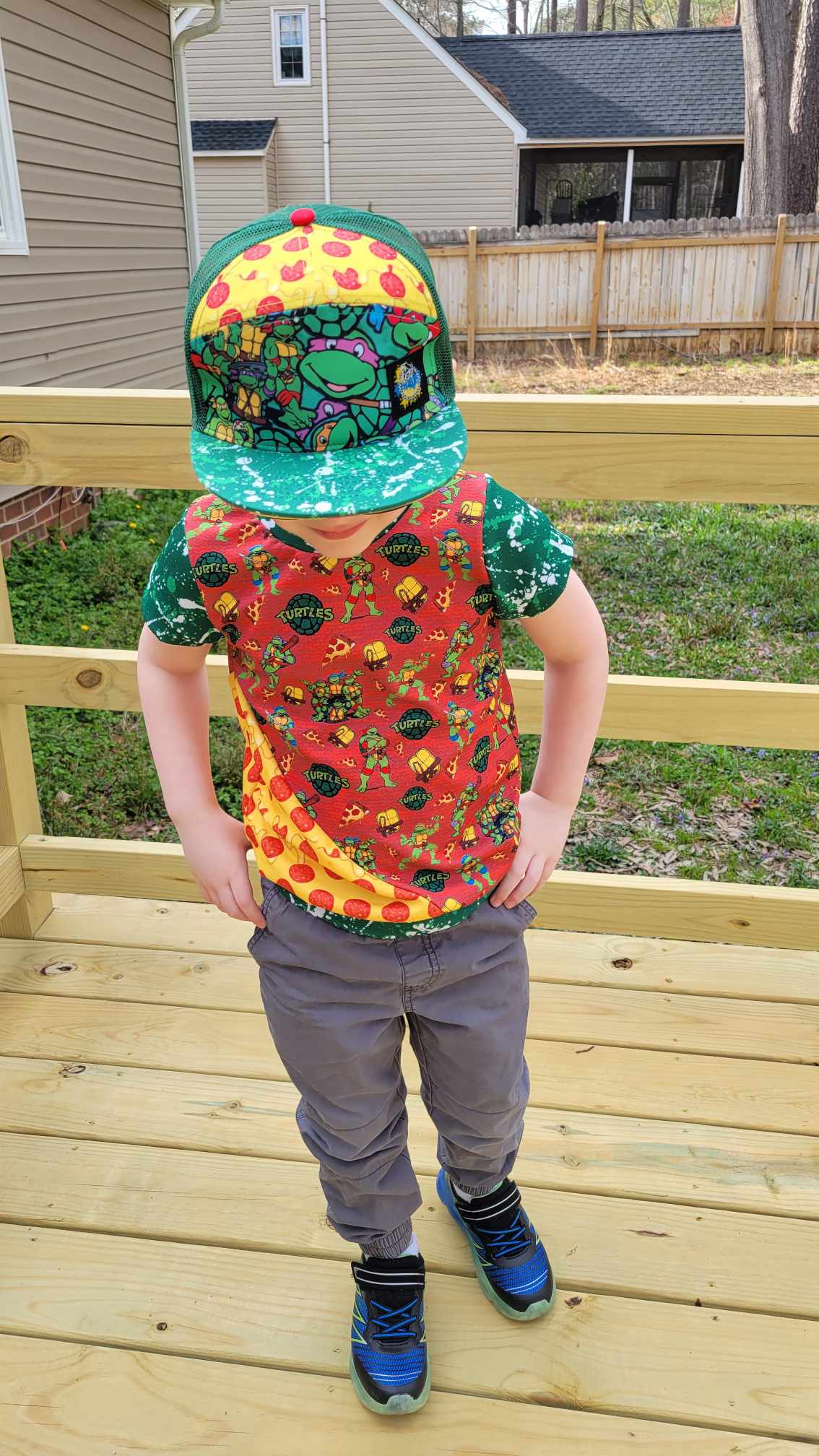 Ninja Turtles Trucker Snapback Hat RTS