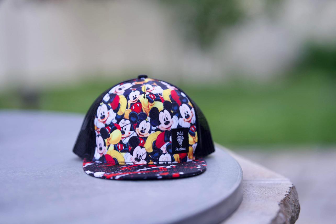 Mickey Mouse Trucker Snapback Hat RTS