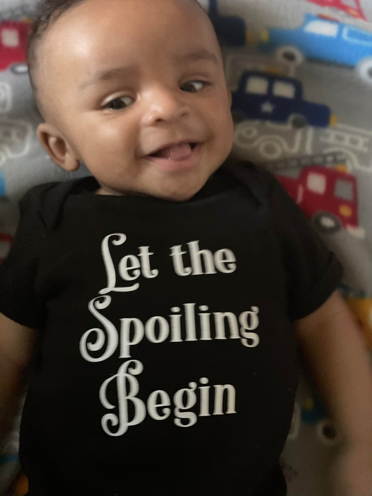 Let The Spoiling Begin Boys Shirt Girls Shirt