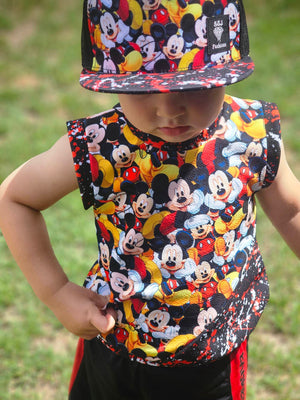 Mickey Mouse Trucker Snapback Hat RTS