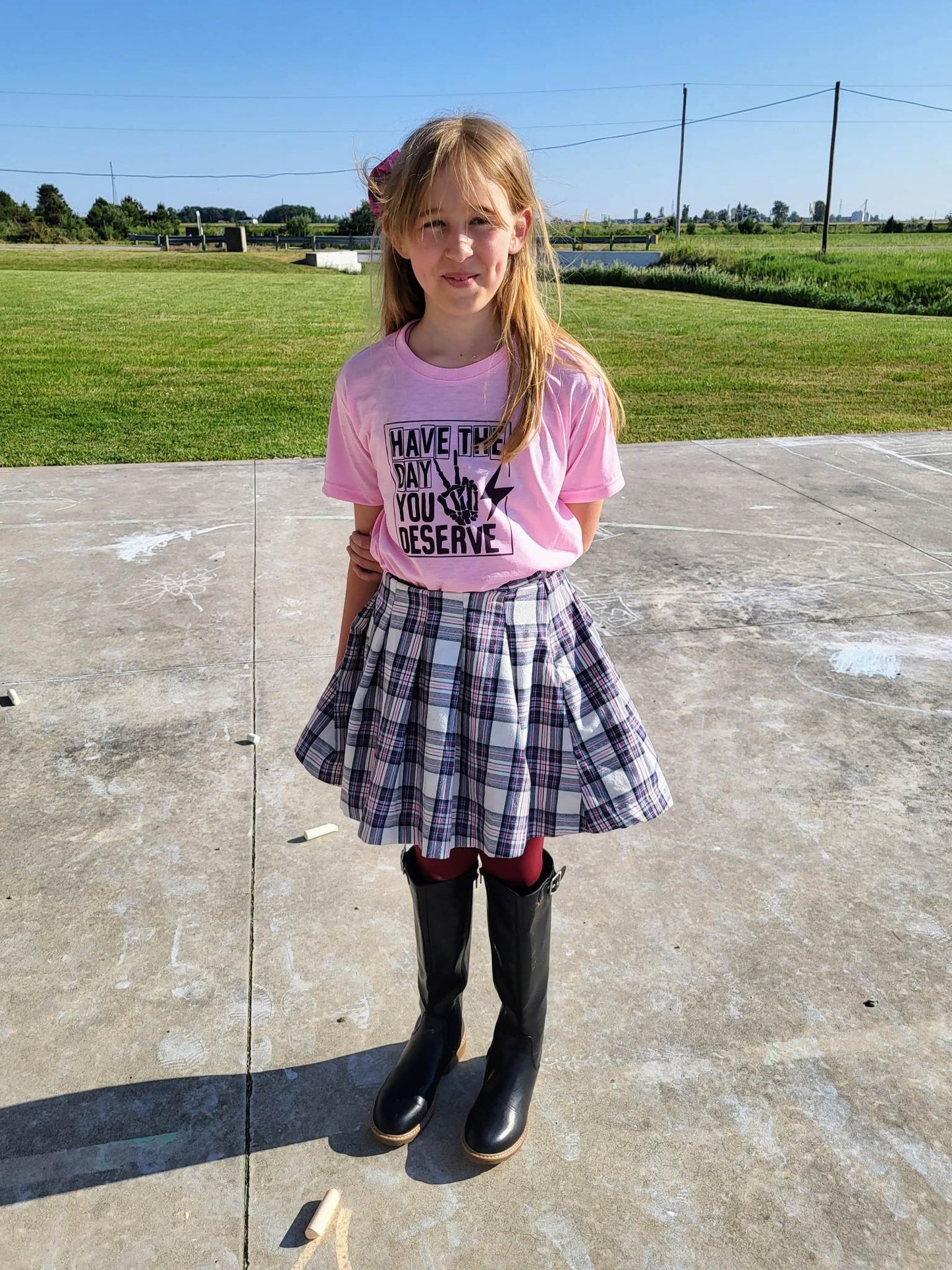 Have The Day You Deserve Boys Shirt Girls Shirt Ladies Shirt Mens Shirt