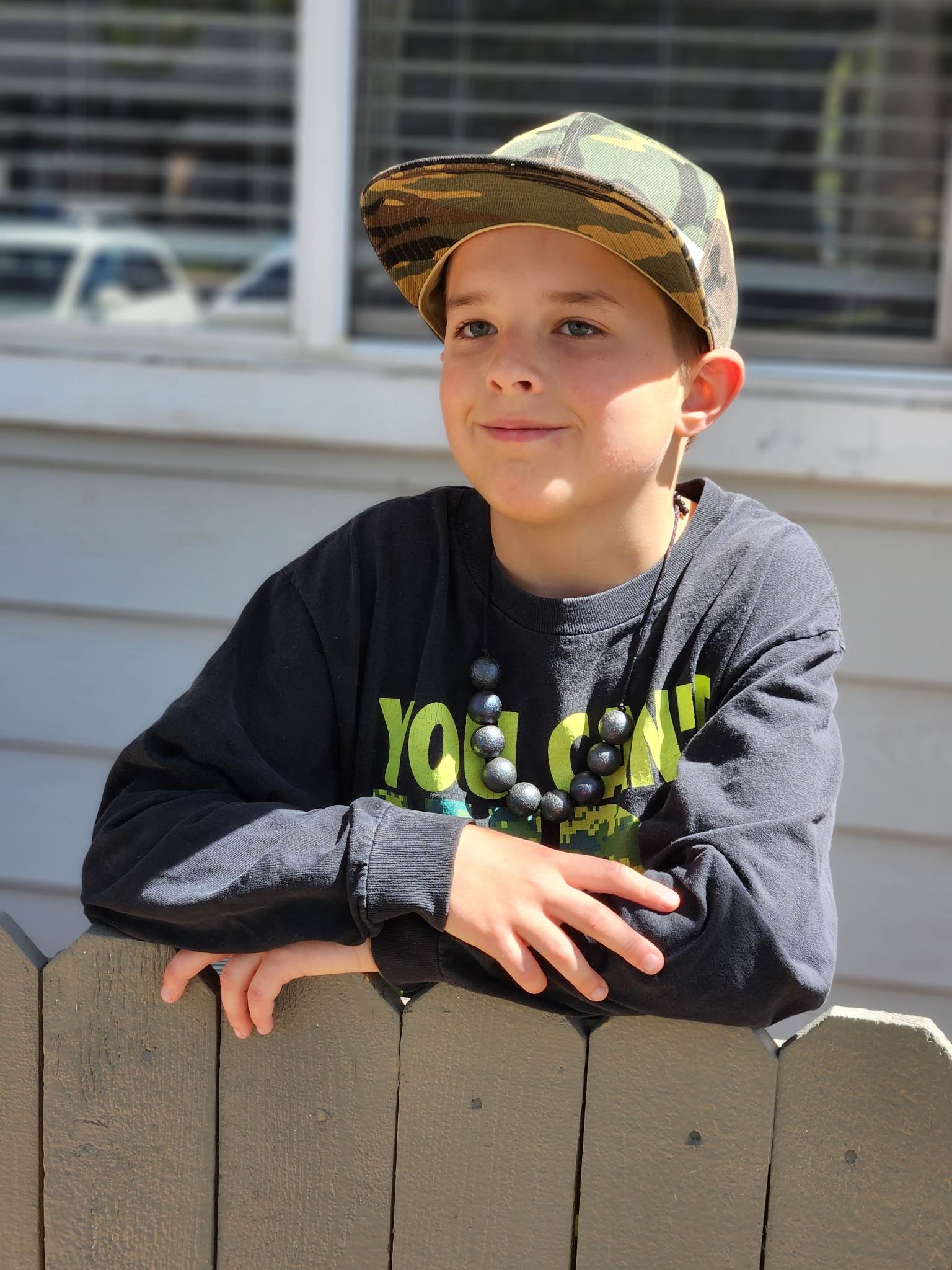 Green Camo Snapback Hat