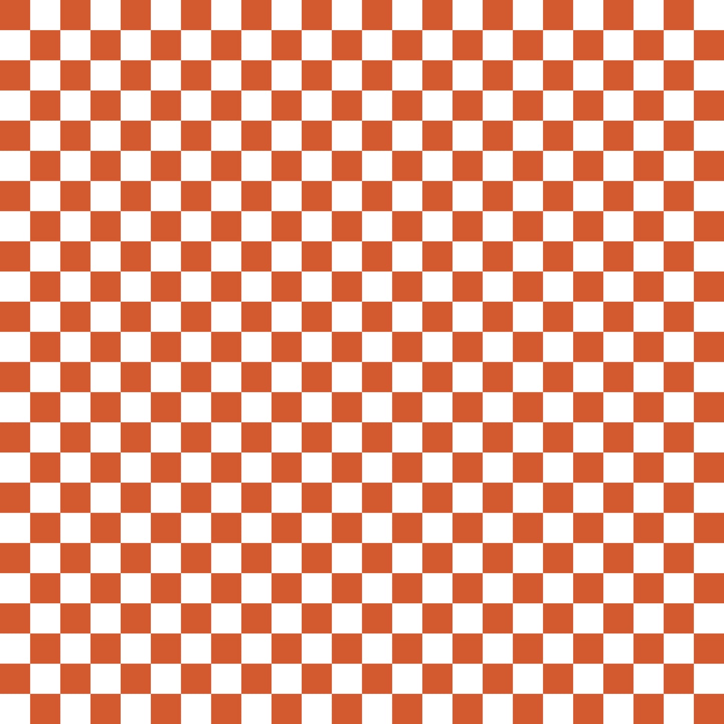 Fall Red Checker Handmade