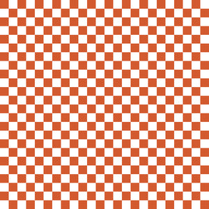 Fall Red Checker Handmade