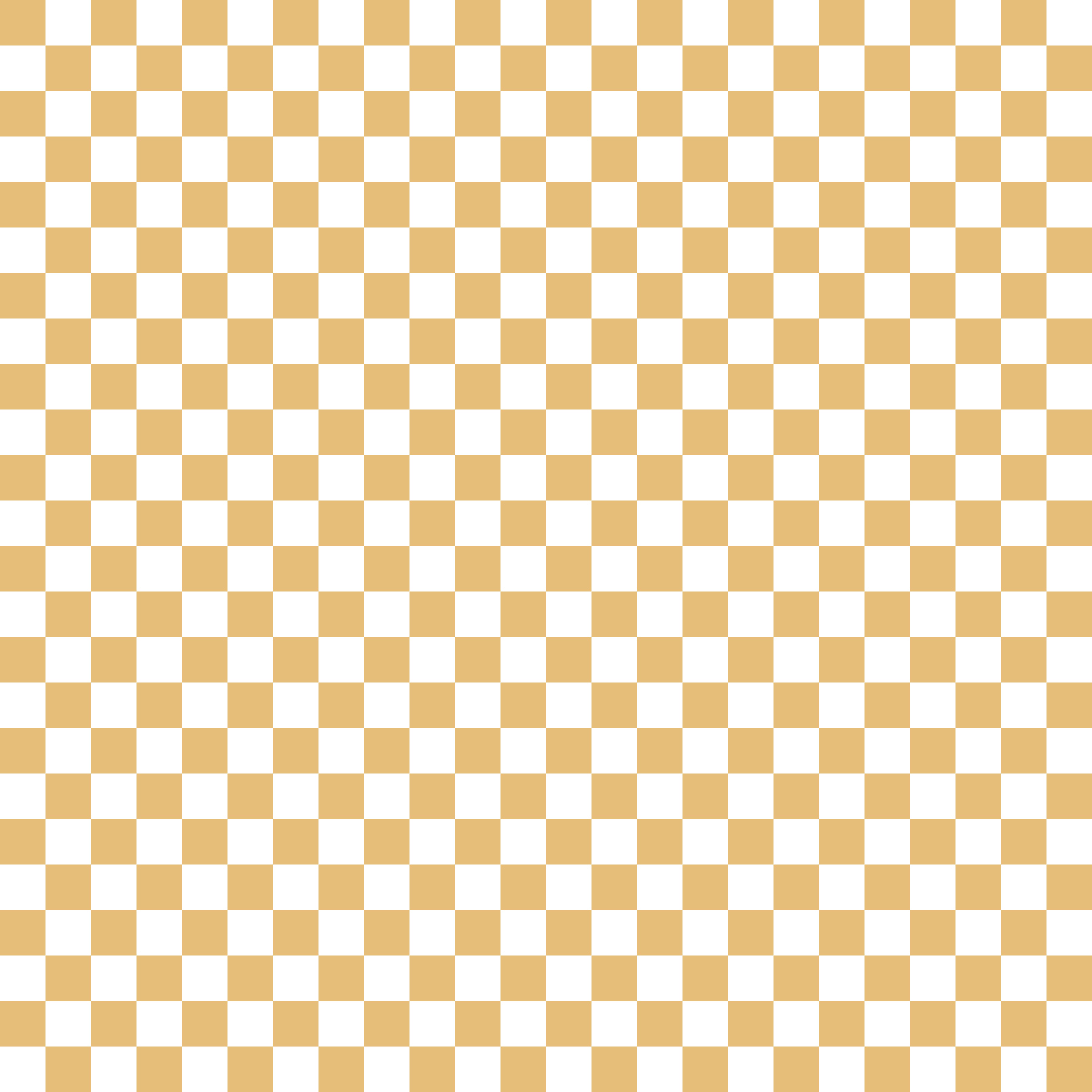 Fall Yellow Checker Handmade