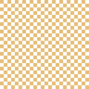 Fall Yellow Checker Handmade