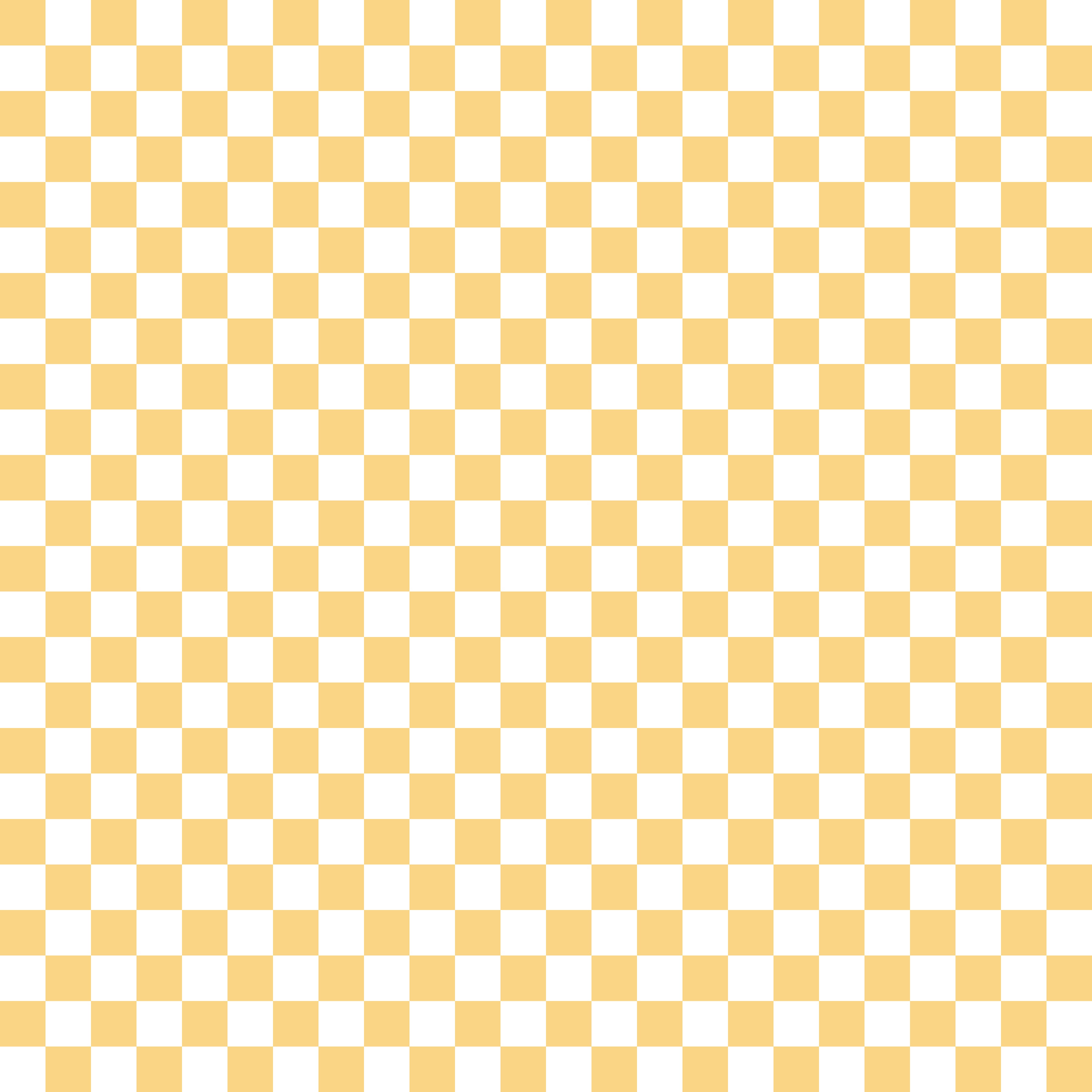 Fall Light Yellow Checker Handmade