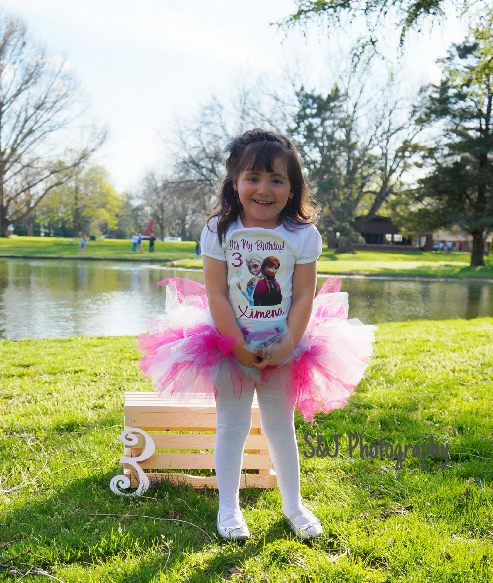 Frozen Birthday Tutu Outfit ANY AGE