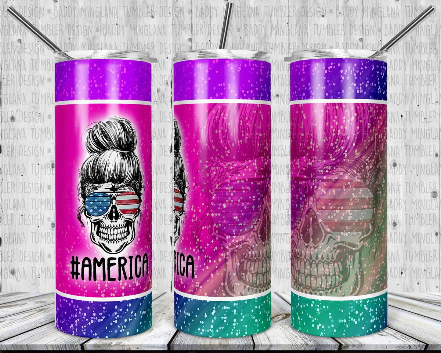 #America Tumbler or Coffee Mug