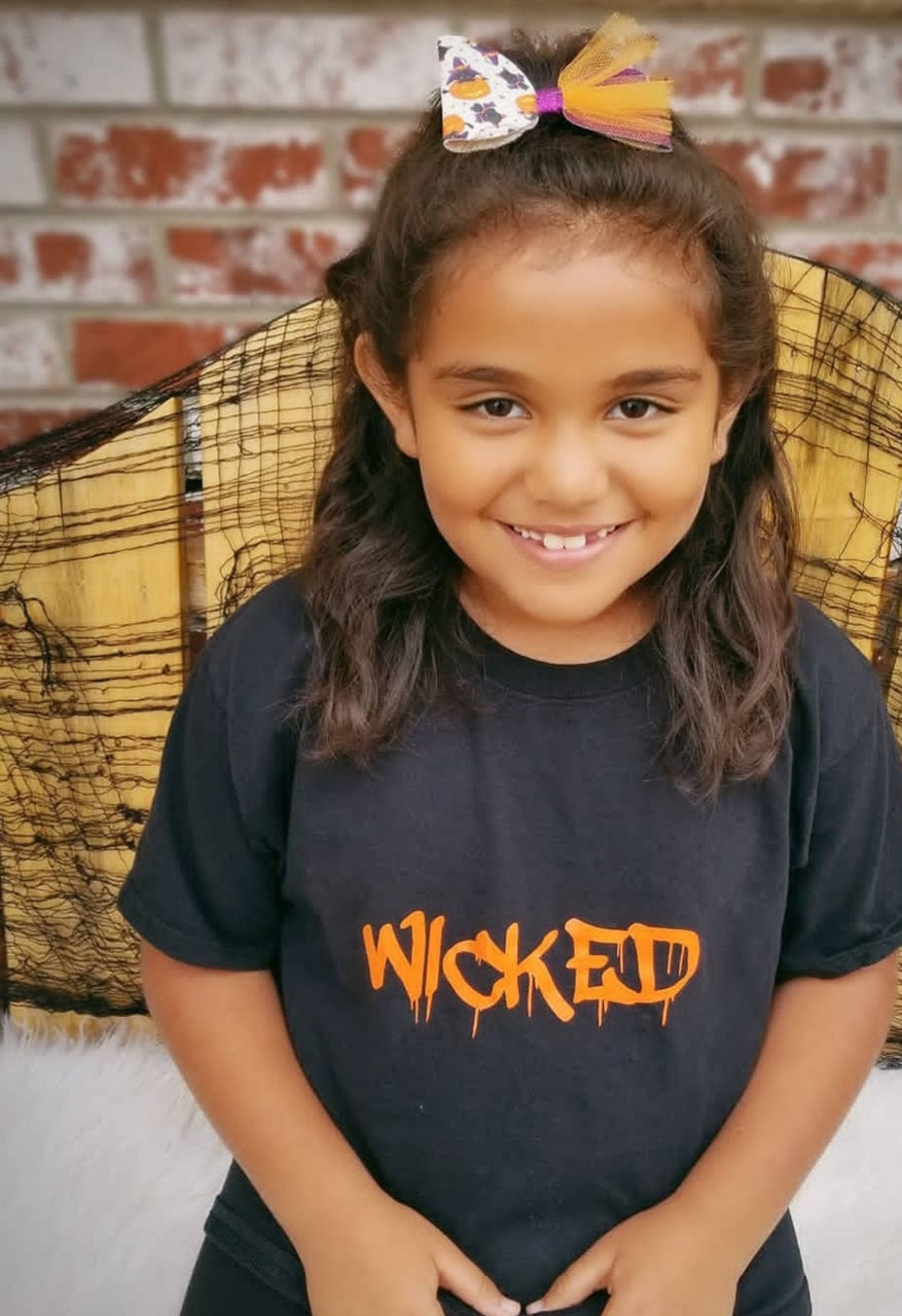 Kids Black "Wicked" Shirt