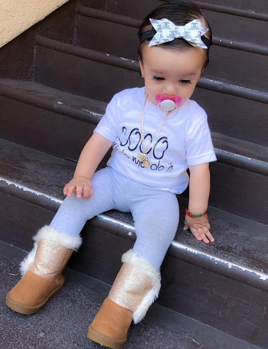 Coco made me do it Girls Shirt Designer