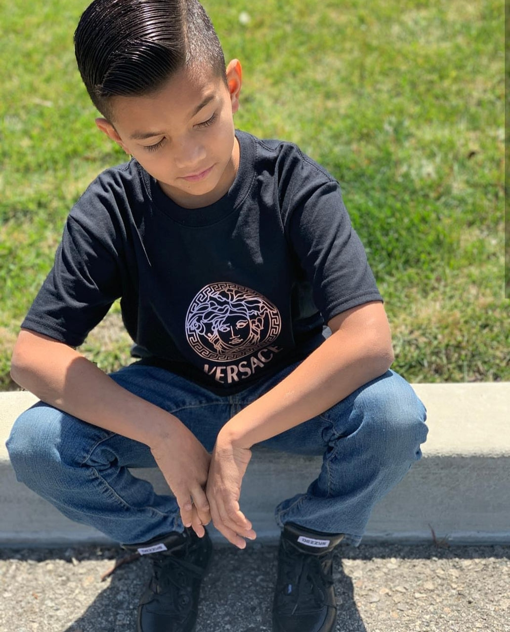 Versace Shirt designer Boys Shirt Girls Shirt