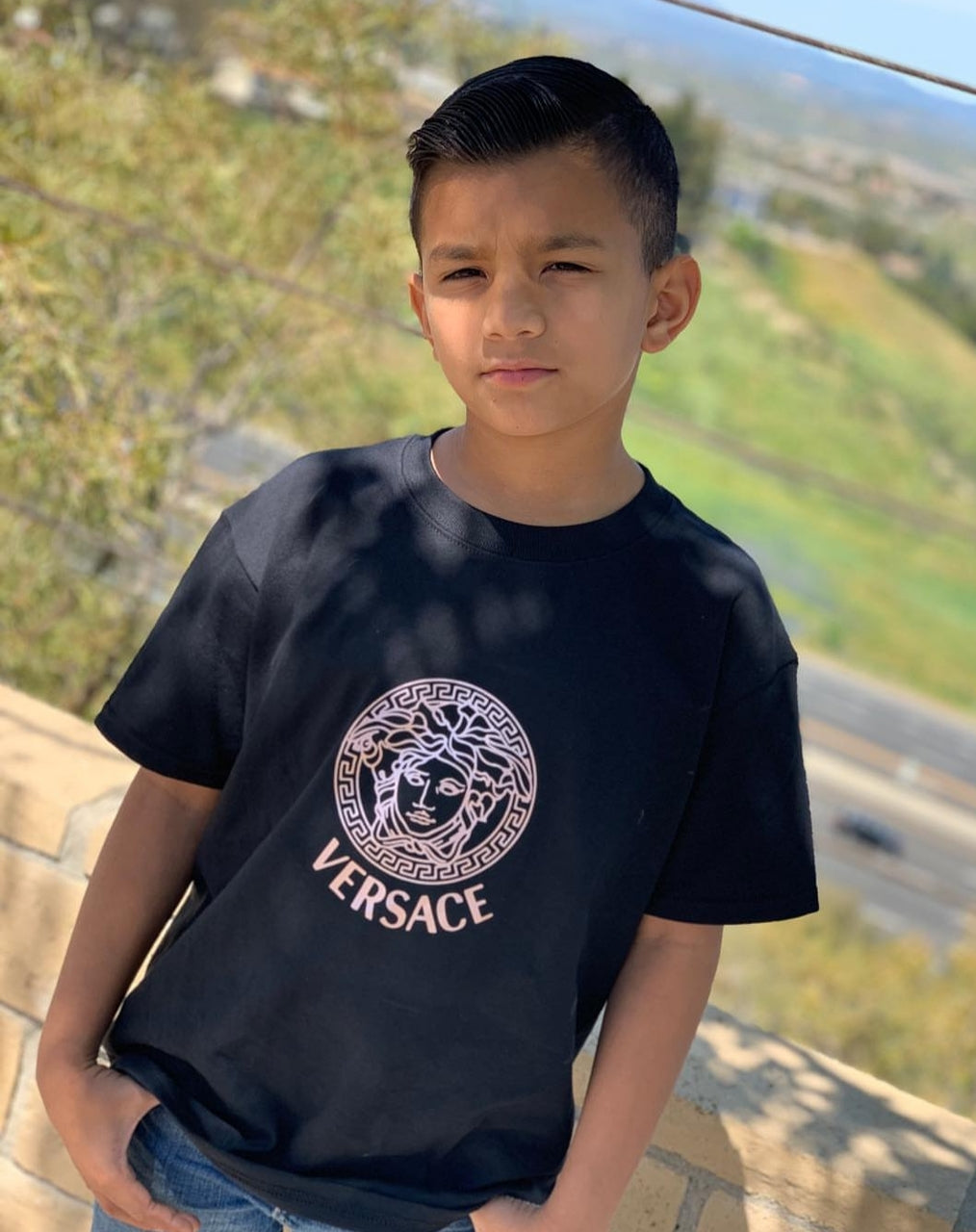 Versace Shirt designer Boys Shirt Girls Shirt