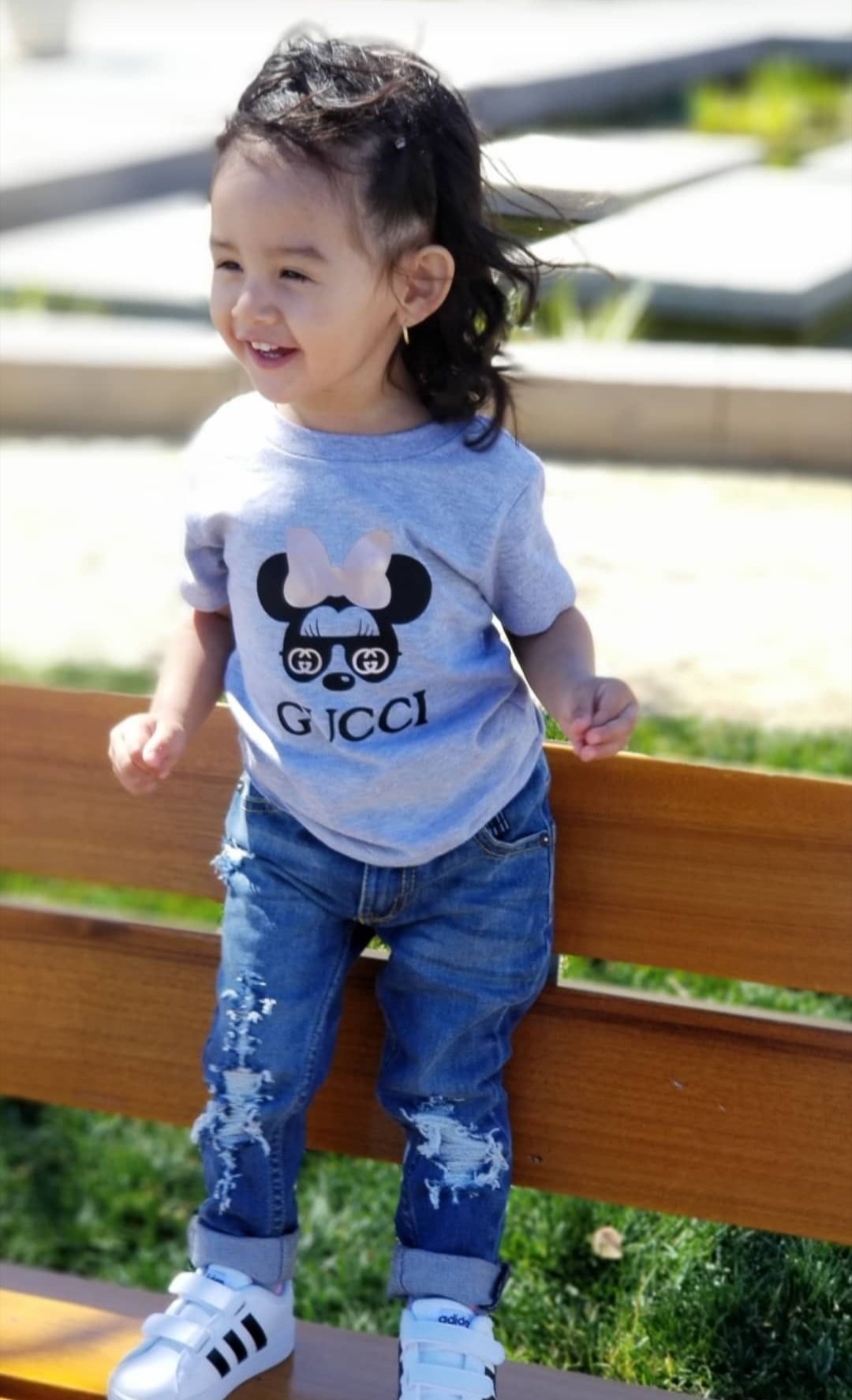 Minnie Mouse GG Designer Girls Shirt