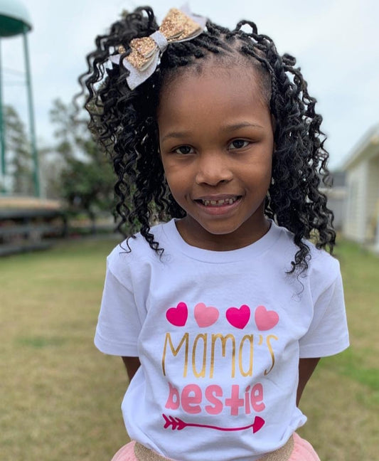 Mama's Bestie Girls Shirt
