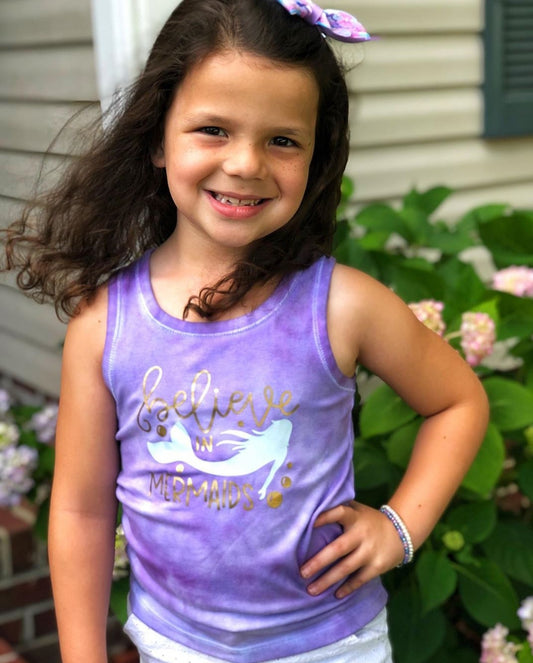 Believe in Mermaids Girls Shirt