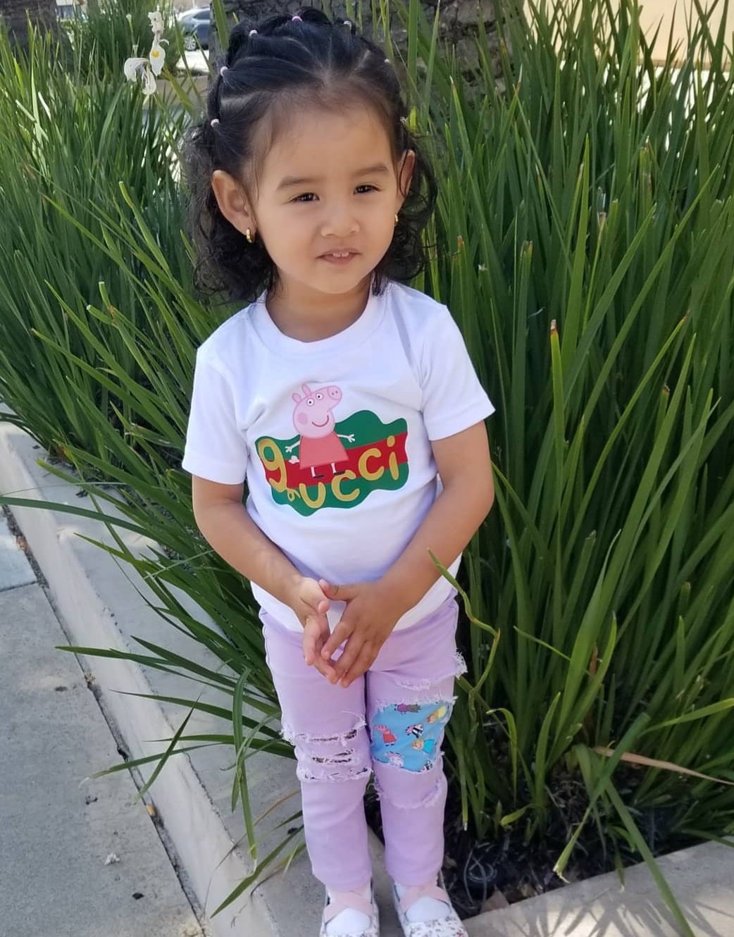 Peppa Pig Gucci Designer Girls Shirt Boys Shirt
