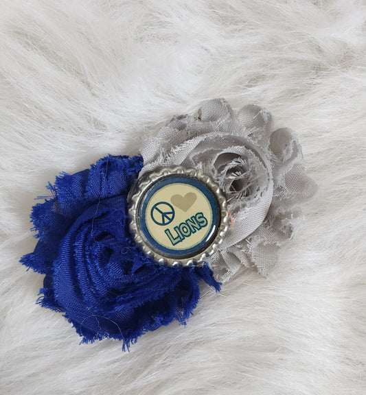Lions Football Bow
