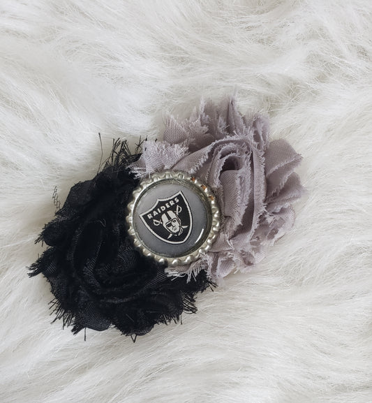 Raiders Football Bow