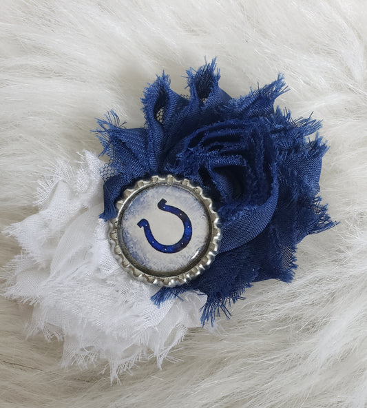 Colts Football Bow