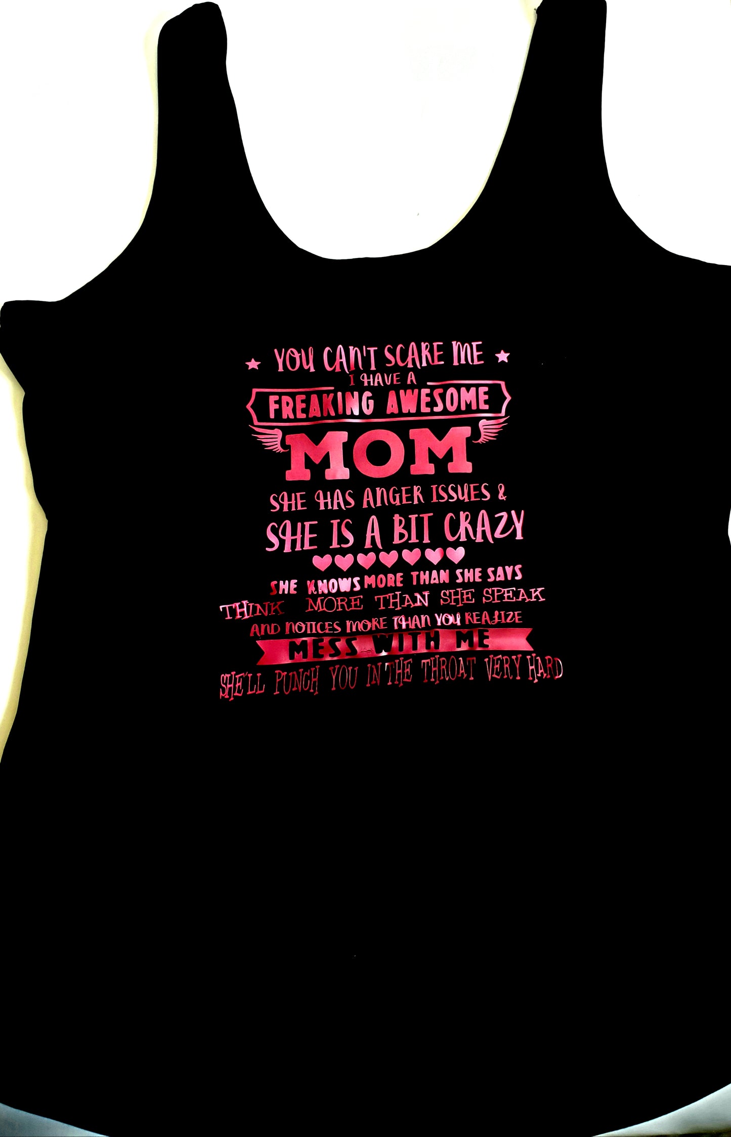 You Can't Scare Me Ladies Shirt