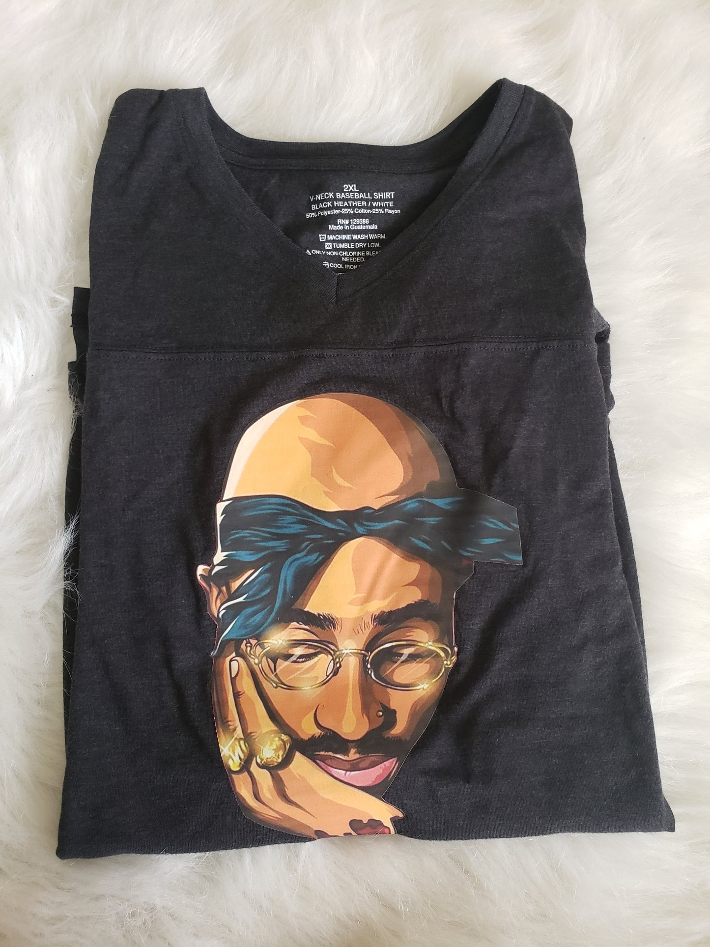 Tupac Ladies Shirt Mens Shirt