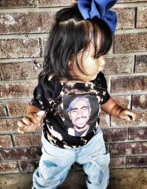 Cartoon Tupac Blue Bananda Boys Shirt girls Shirt