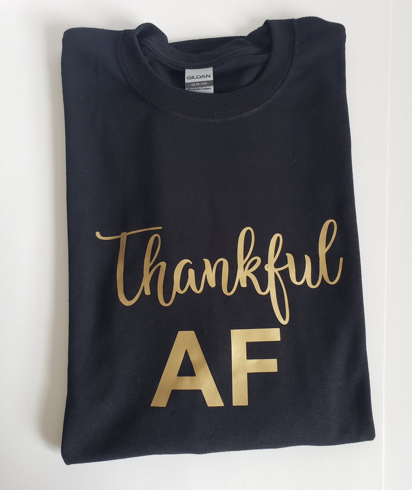 Thankful AF Thanksgiving Girls Shirt Boys Shirt