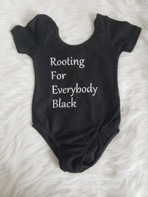 Rooting for everyone Black leotards Leo's Black History