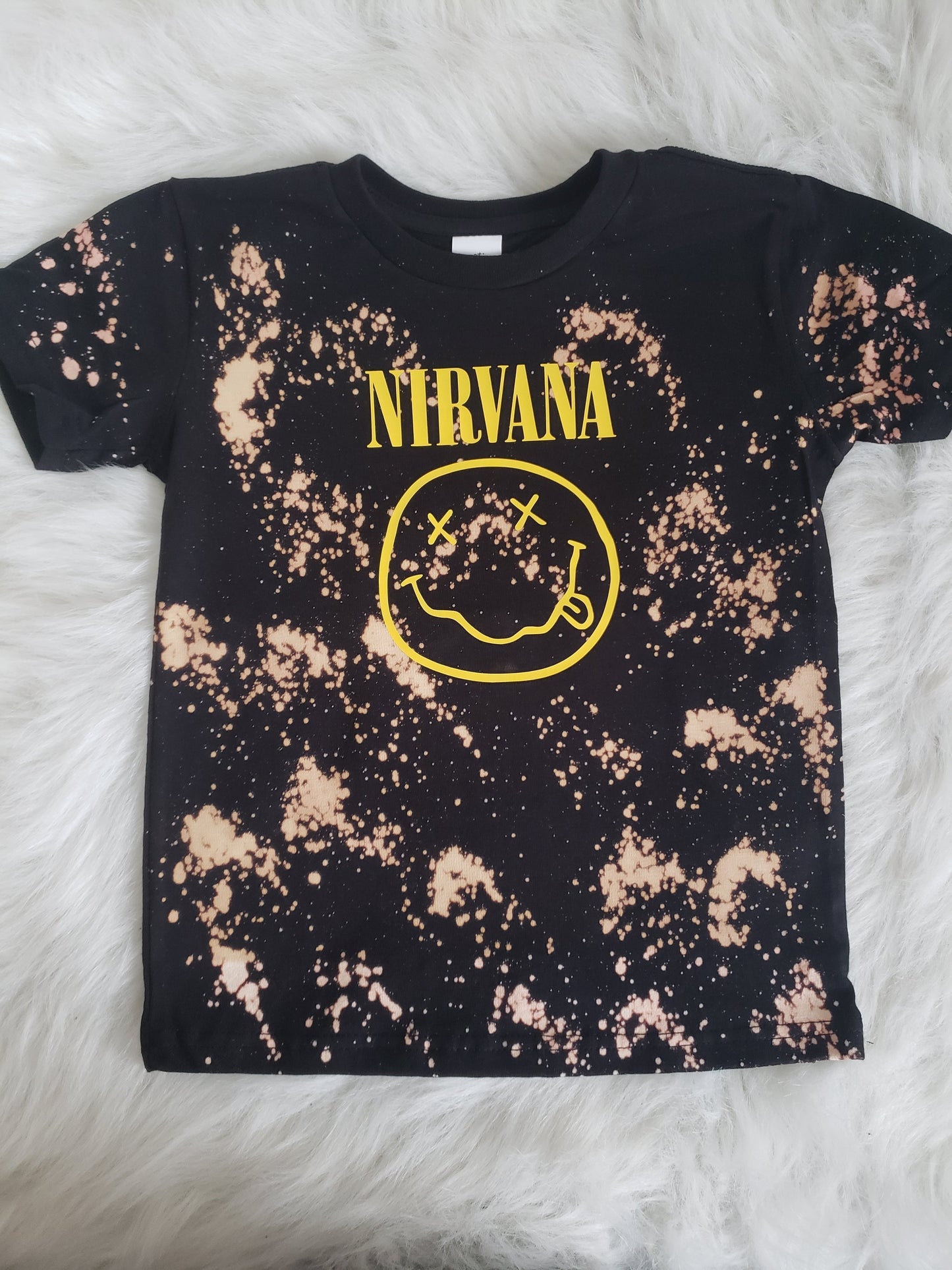 Nirvana  Mens Shirt Ladies Shirt Girls Shirt Boys Shirt Rock n Roll