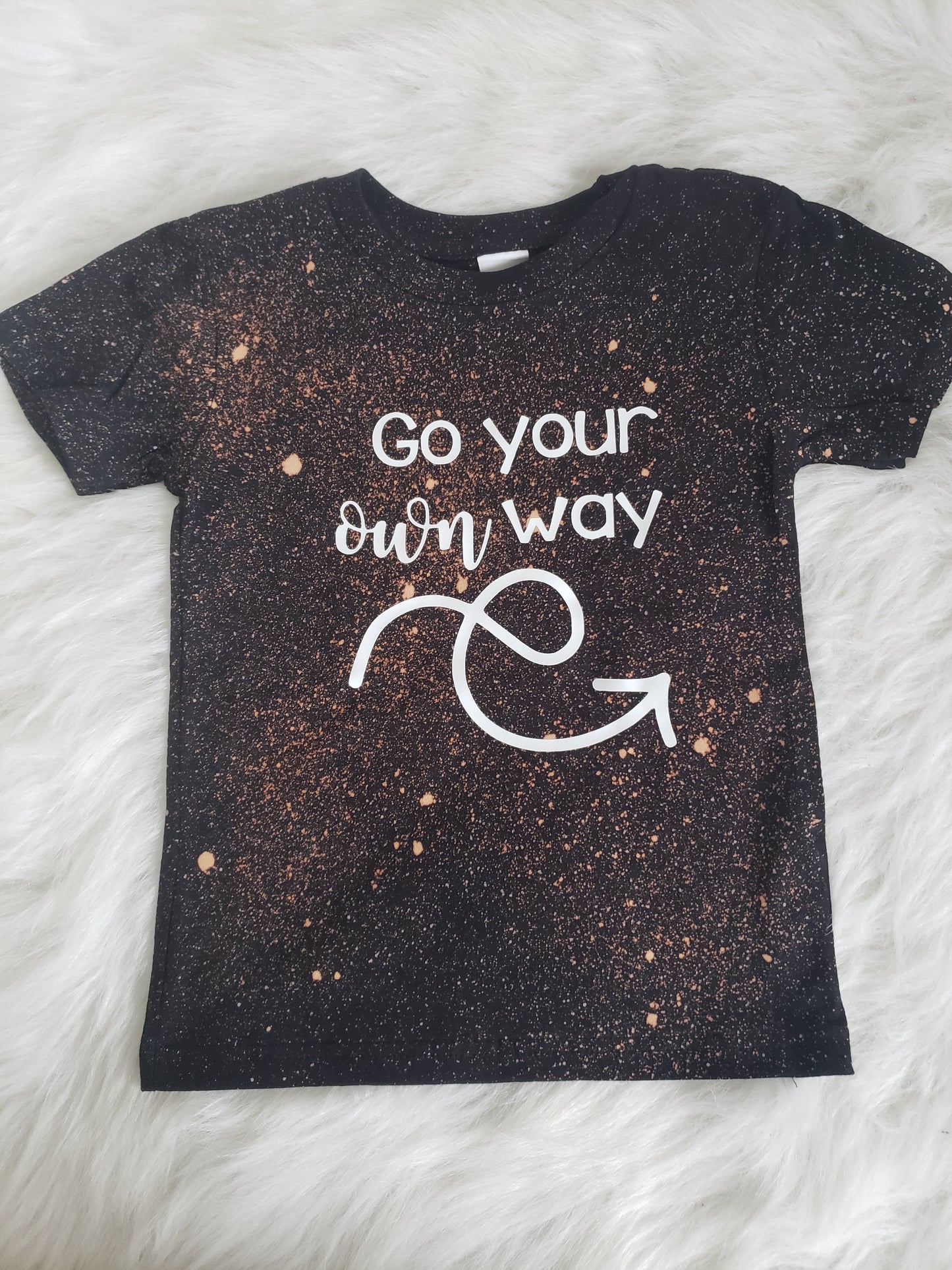 Rock n Roll Go your own way Acid Shirt Girls Shirt Boys Shirt
