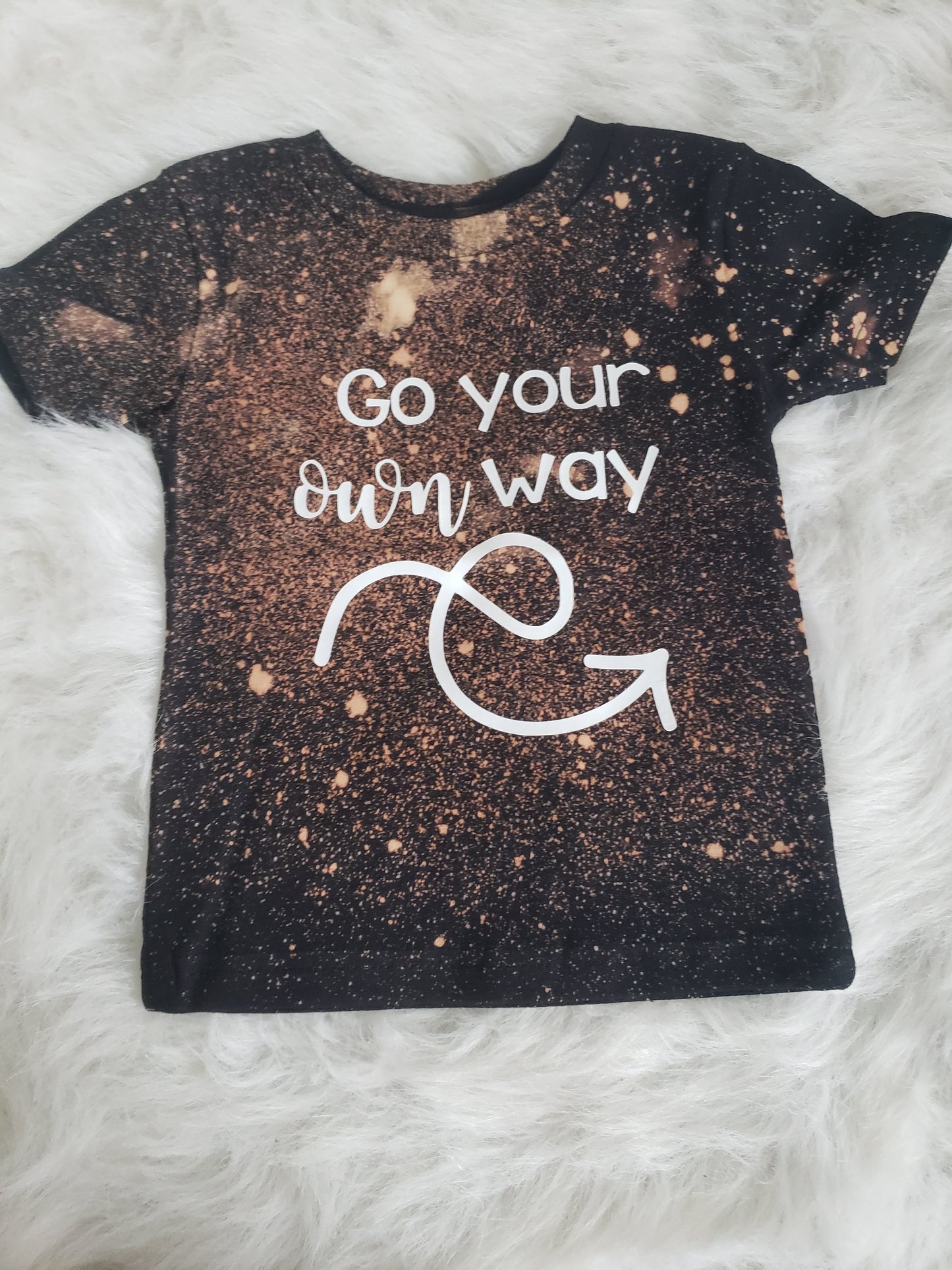 Rock n Roll Go your own way Acid Shirt Girls Shirt Boys Shirt