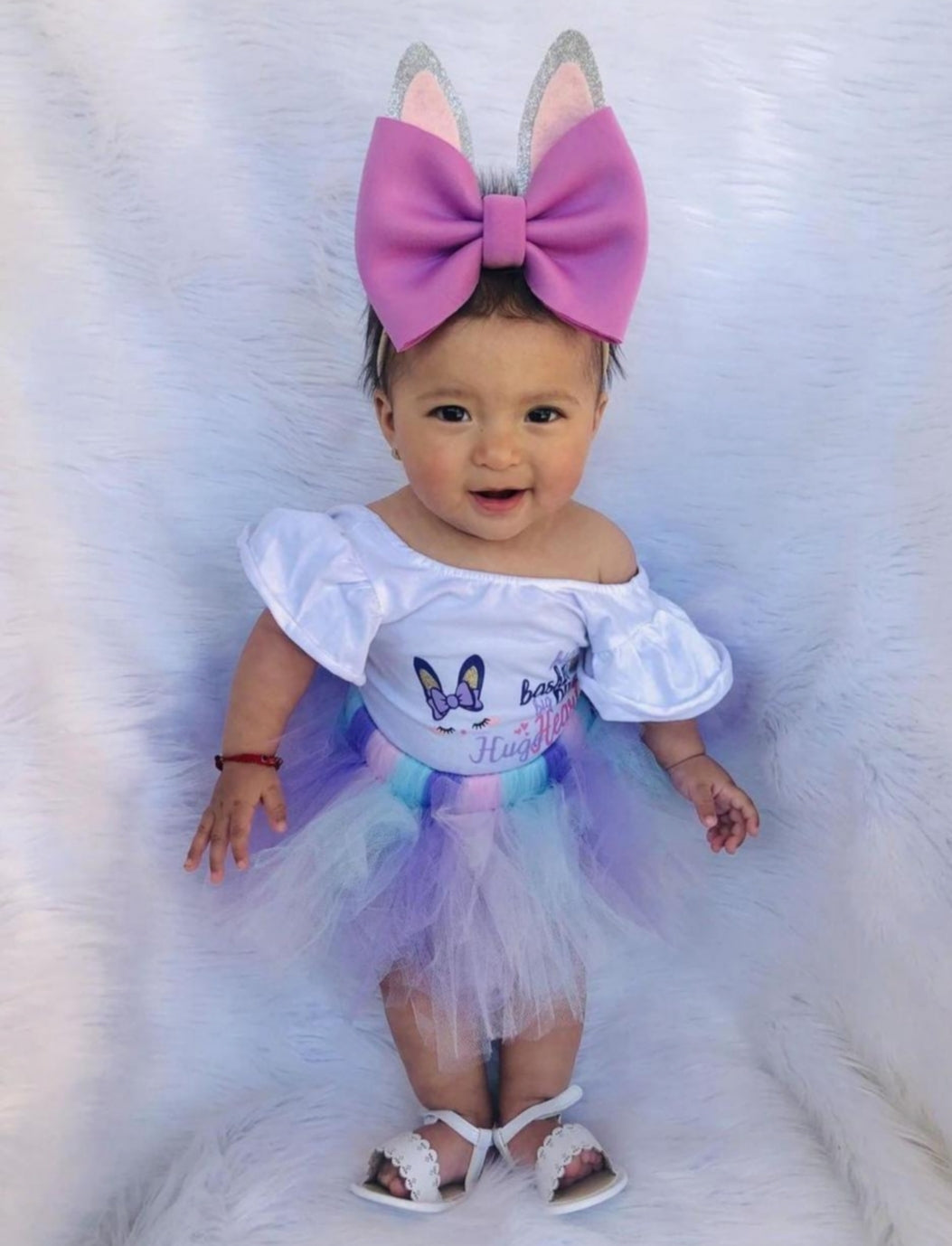 Pastel Easter Bunny Tutu