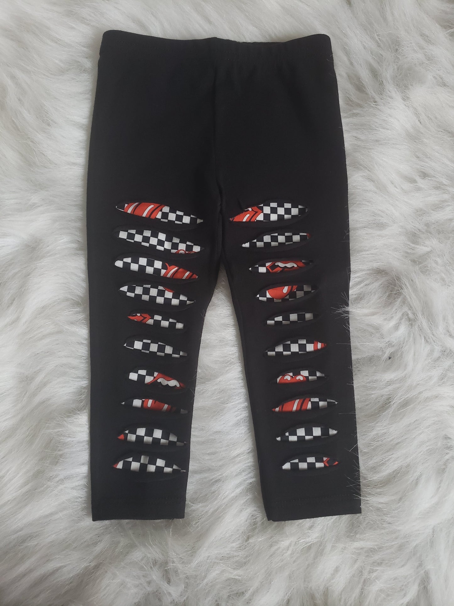 Rolling Stone Shredded Leggings Rock n Roll